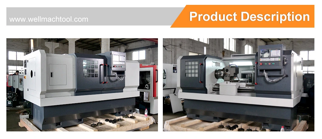 WMTCNC 1000mm CK6150 High Precision CNC Horizontal Bench Lathe Machine