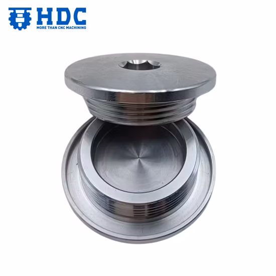 Pièces mécaniques en aluminium en acier inoxydable Pièces personnalisées pour machine alimentaire A6061 A7075 SUS304 Cuivre Laiton Alliage de titane Usinage CNC